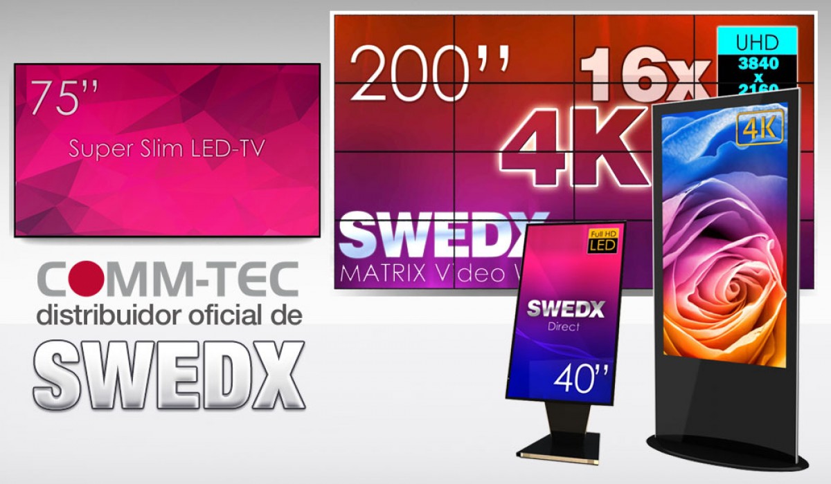 COMM-TEC distribuye SWEDX