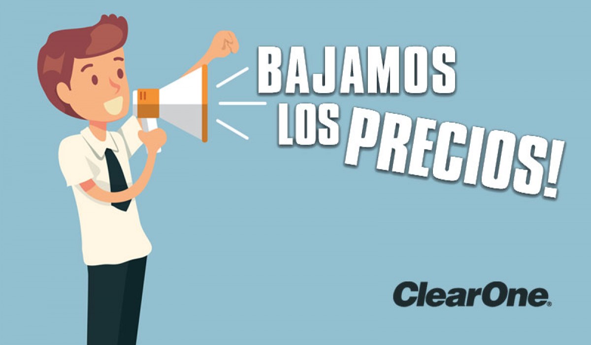 Bajada de precios ClearOne