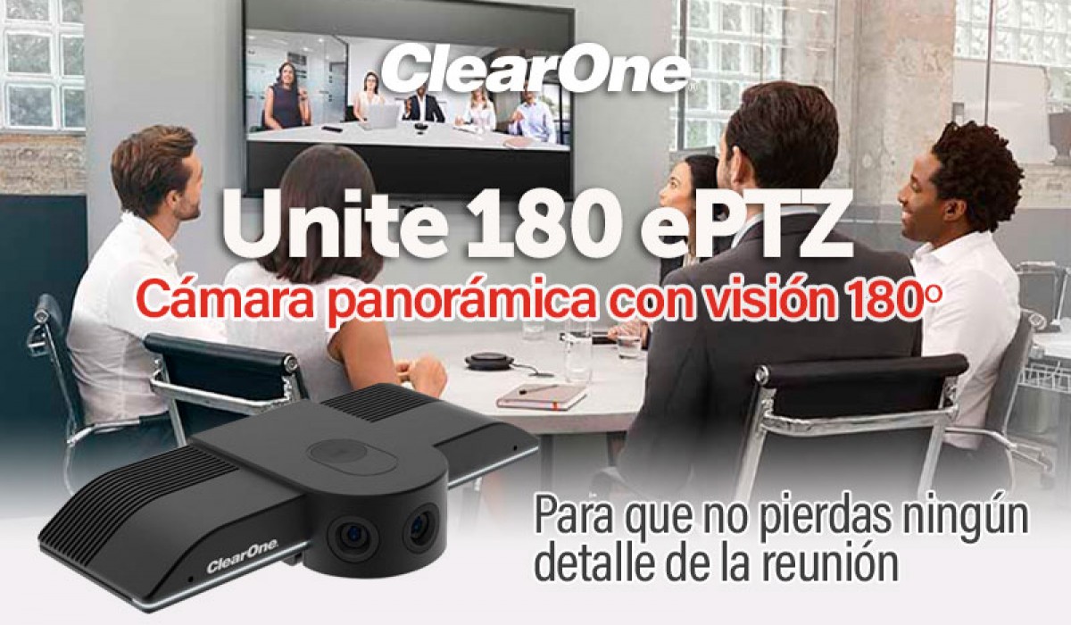 Nueva cámara Unite 180 de ClearOne