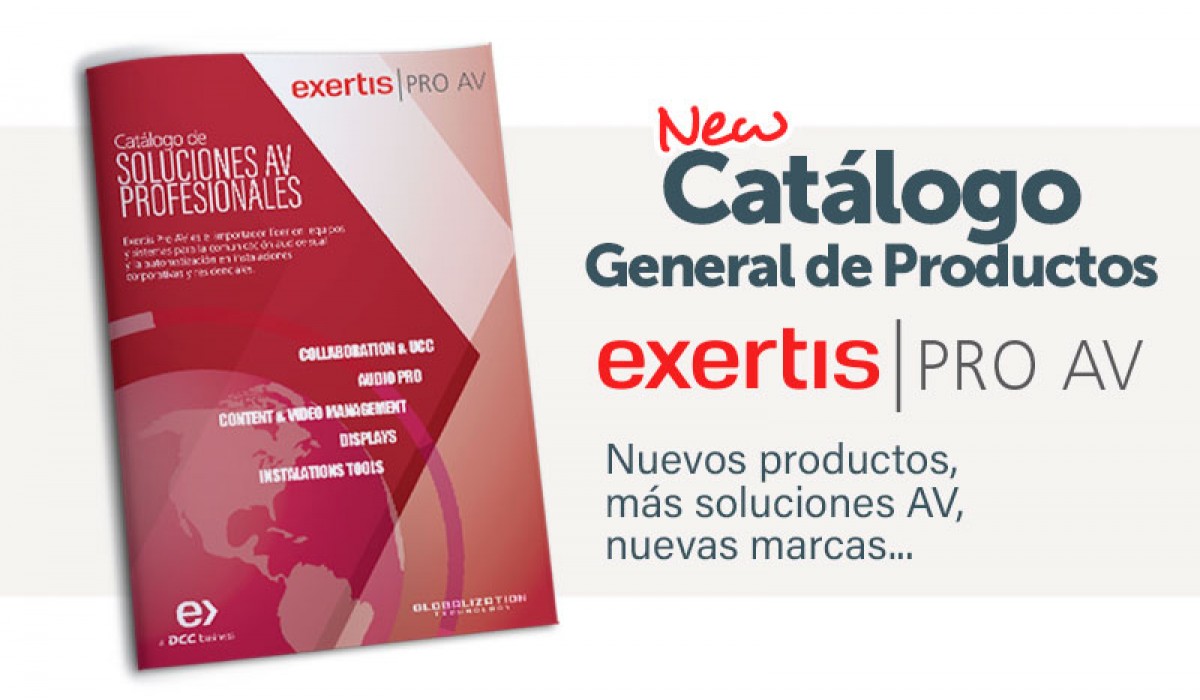 New Catálogo Exertis Pro AV
